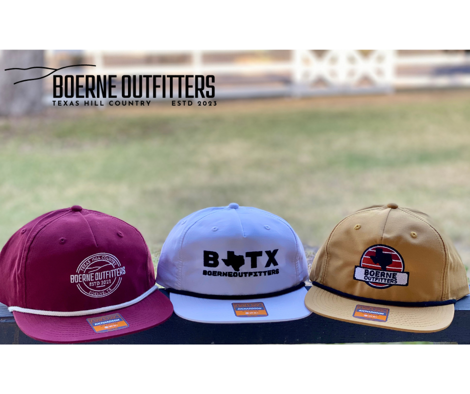 Boerne Outfitters Signature Hat in Maroon