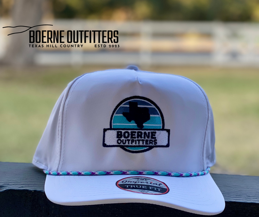 Boerne Outfitters Signature Hat in White