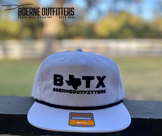 Boerne Outfitters Signature BTX Hat in White