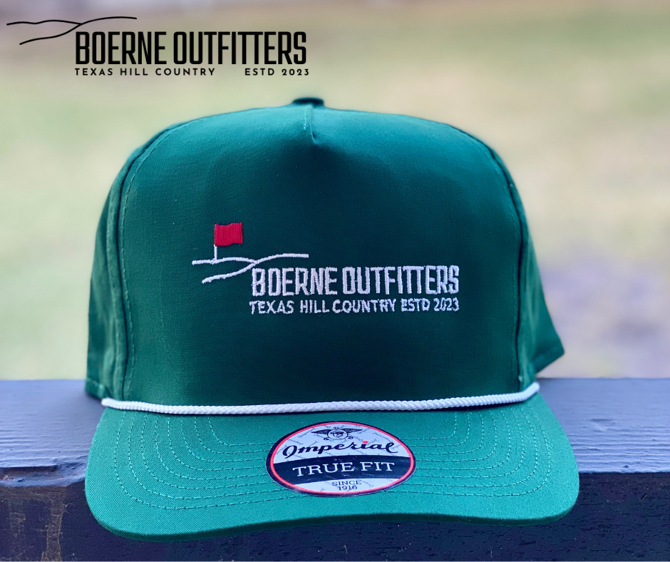 Boerne Outfitters Signature Hat in Masters Green